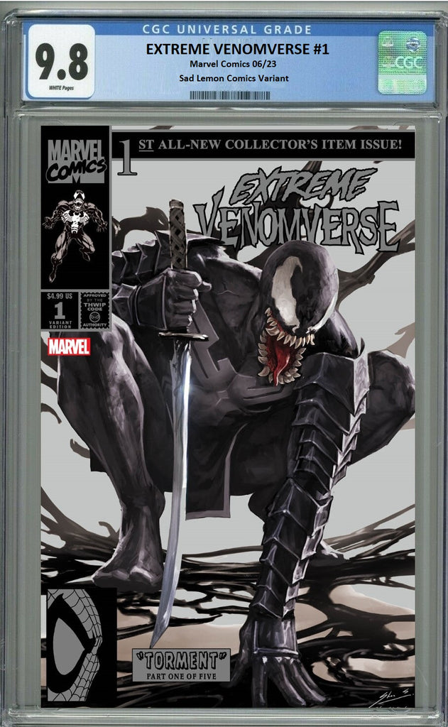 EXTREME VENOMVERSE #1 SKAN SRISUWAN HOMAGE VARIANT LIMITED TO 500 COPIES WITH NUMBERED COA CGC 9.8 PREORDER