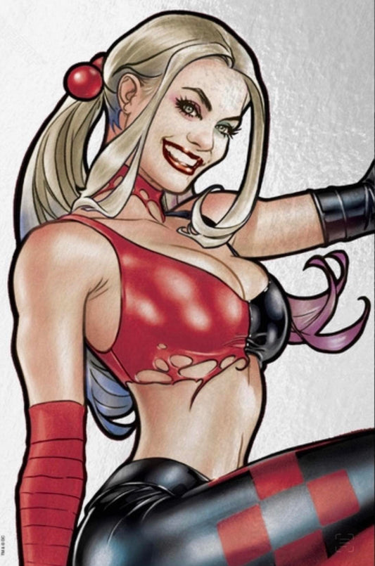 HARLEY QUINN #28 PABLO VILLALOBOS FOIL MEGACON VIRGIN VARIANT LIMITED TO 1000 COPIES - RAW & CGC OPTIONS