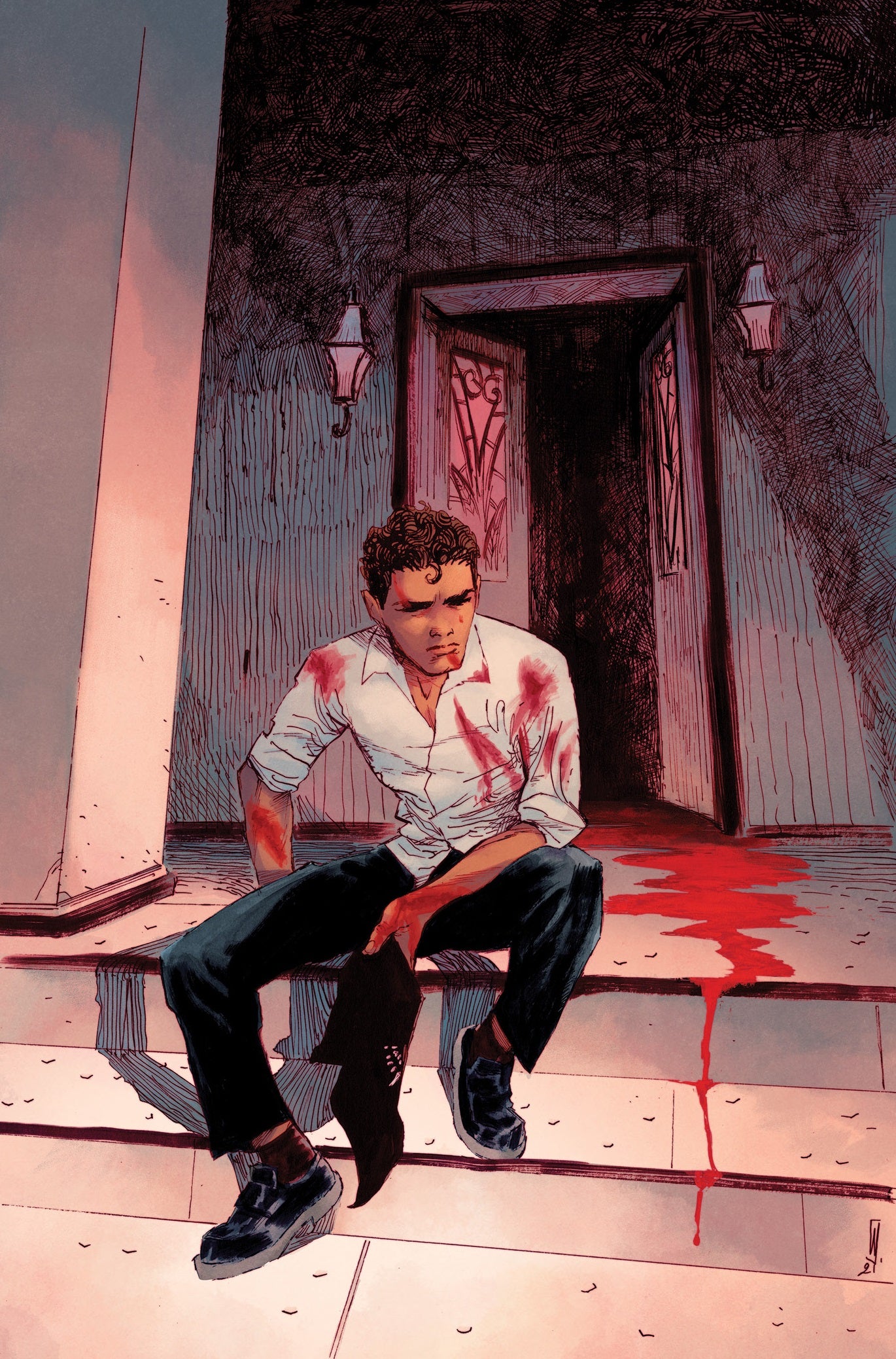 HOUSE OF SLAUGHTER #1 COVER B WERTHER DELL'EDERA
