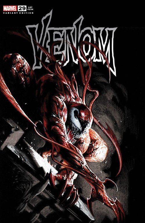 VENOM #29 GABRIELE DELL'OTTO TRADE DRESS VARIANT LIMITED TO 1500 WITH COA