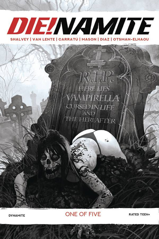 07/10/2020 DIE!NAMITE #1 1:21 SUYDAM LIVING DEAD GRAYSCALE VARIANT