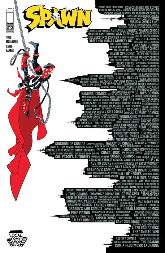 25/11/2020 SPAWN #312 CVR E MCFARLANE LSCD 2020 VARIANT