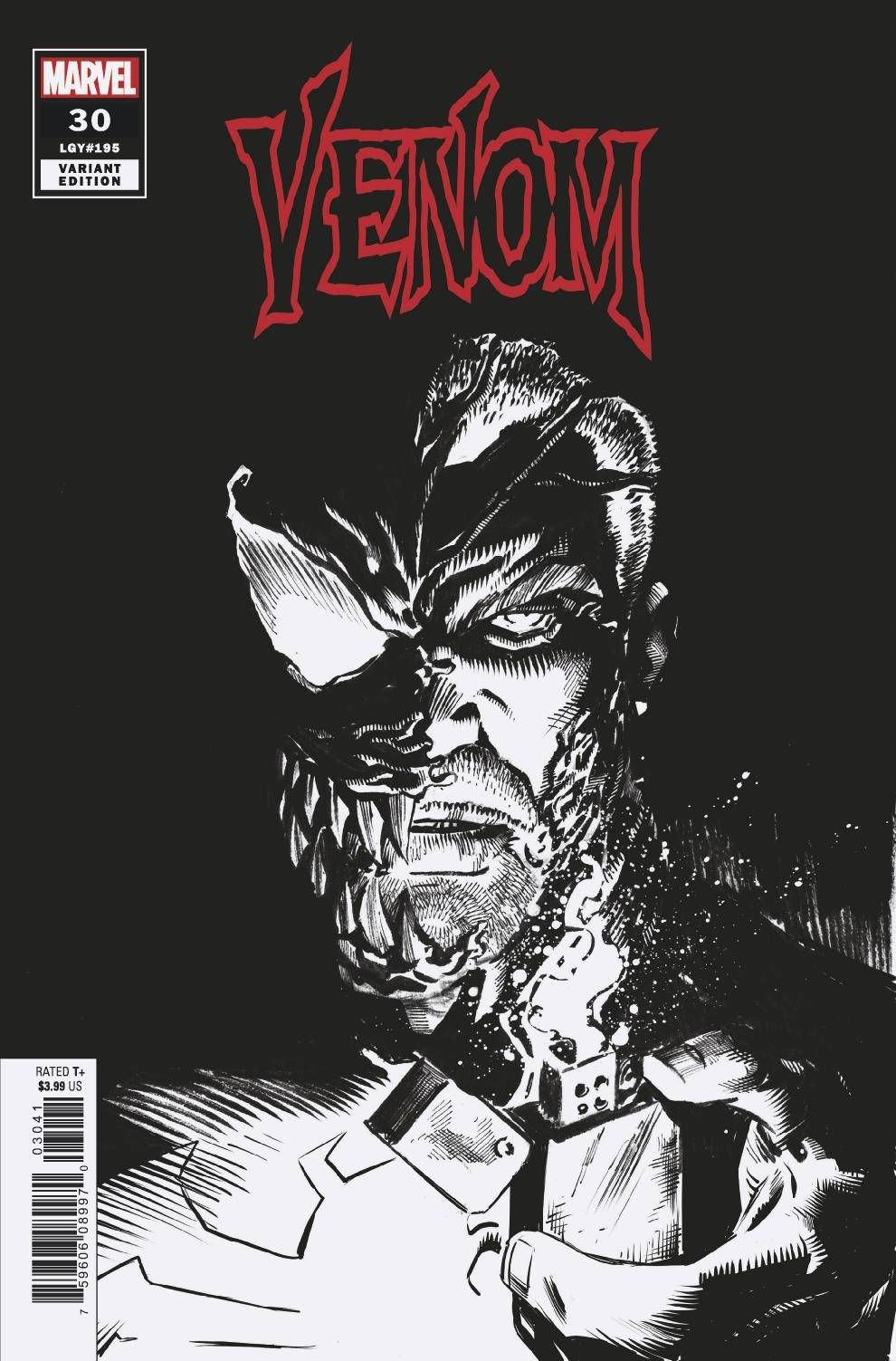 VENOM #30 1:500 STEGMAN SKETCH VARIANT