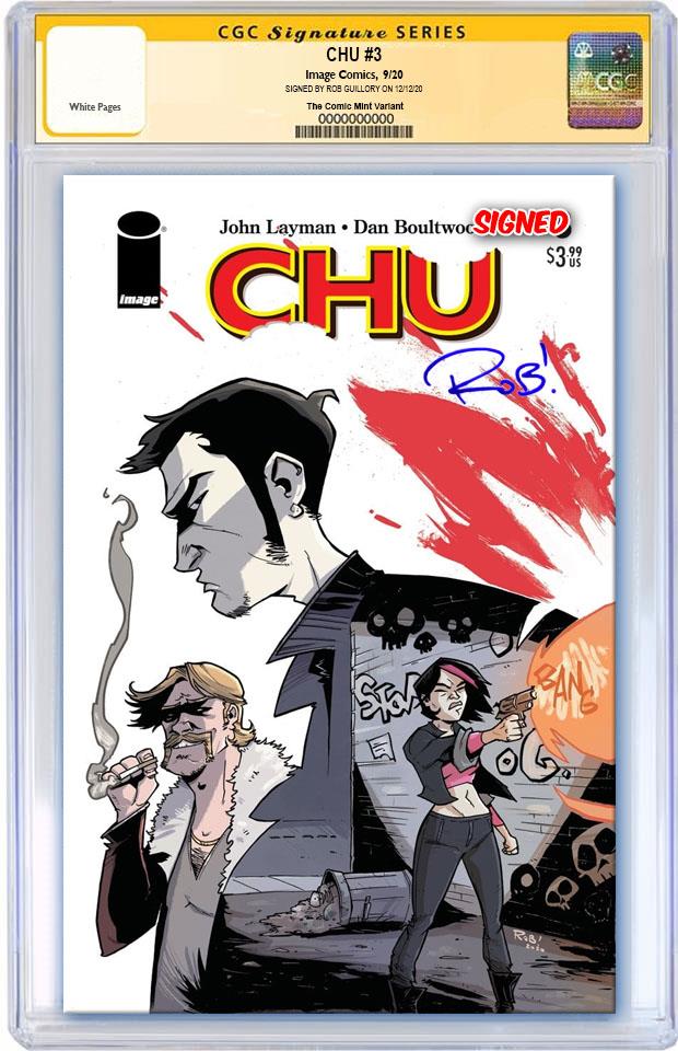 CHU #3 ROB GUILLORY VARIANT LIMITED TO 300 COPIES WORLDWIDE CGC SS PREORDER