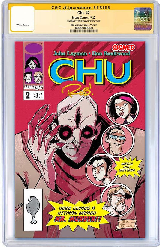CHU #2 ROB GUILLORY NEW MUTANTS 87 HOMAGE VARIANT LIMITED TO 500 CGC SS