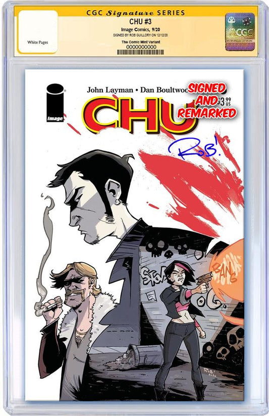 CHU #3 ROB GUILLORY VARIANT LIMITED TO 300 COPIES WORLDWIDE CGC REMARK PREORDER