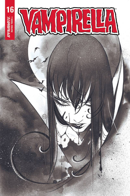 16/12/2020 VAMPIRELLA #16 1:40 MOMOKO B&W  VARIANT