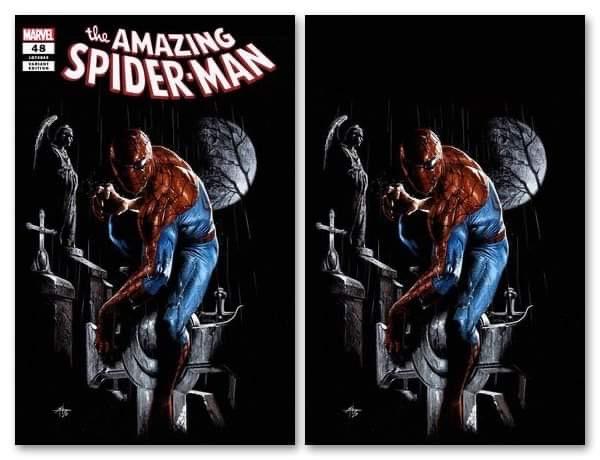 AMAZING SPIDER-MAN #48 GABRIELE DELL'OTTO TRADE/VIRGIN VARIANT SET LIMITED TO 1000 SETS