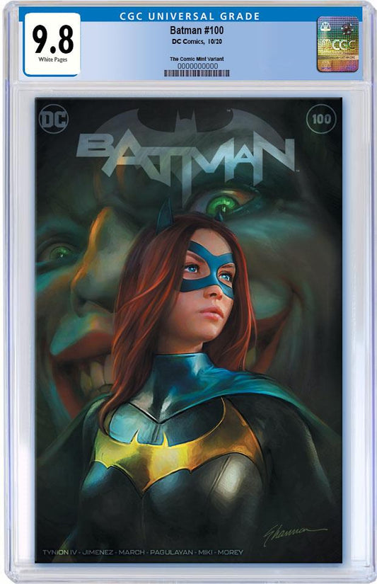 BATMAN #100 SHANNON MAER TRADE DRESS VARIANT LIMITED TO 3000 CGC 9.8 PREORDER