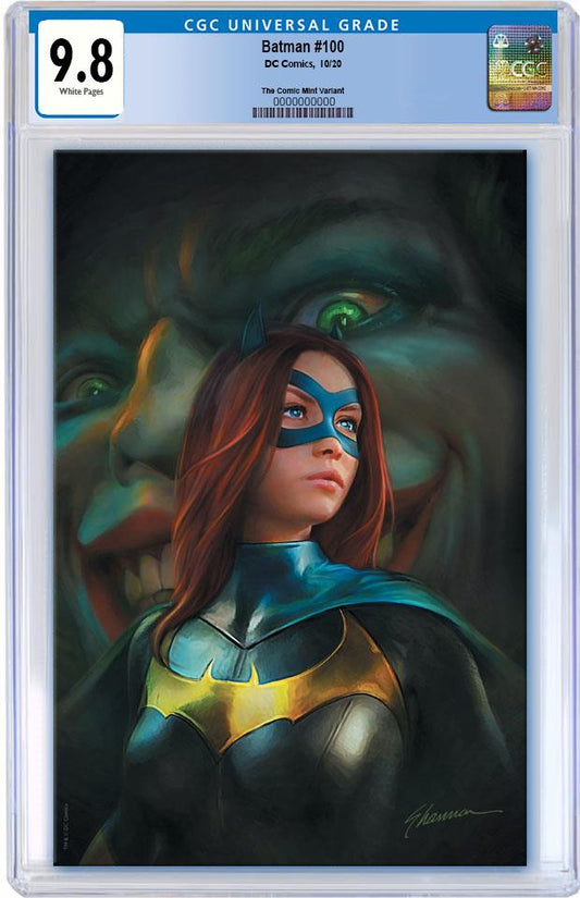 BATMAN #100 SHANNON MAER VIRGIN VARIANT LIMITED TO 600 WITH COA CGC 9.8 PREORDER
