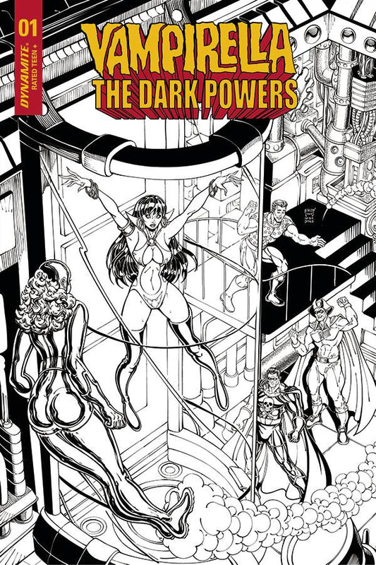 09/12/2020 VAMPIRELLA DARK POWERS #1 1:11 ROBSON B&W VARIANT