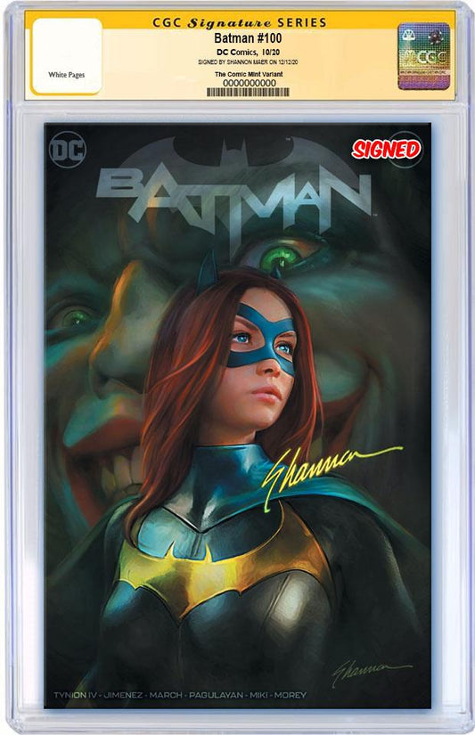 BATMAN #100 SHANNON MAER TRADE DRESS VARIANT LIMITED TO 3000 CGC SS PREORDER