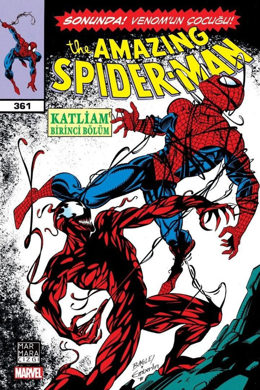 AMAZING SPIDER-MAN #361 TURKISH VARIANT