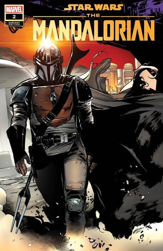 STAR WARS MANDALORIAN #2 EMA LUPACCHINO VARIANT LIMITED TO 600 COPIES WITH NUMBERED COA