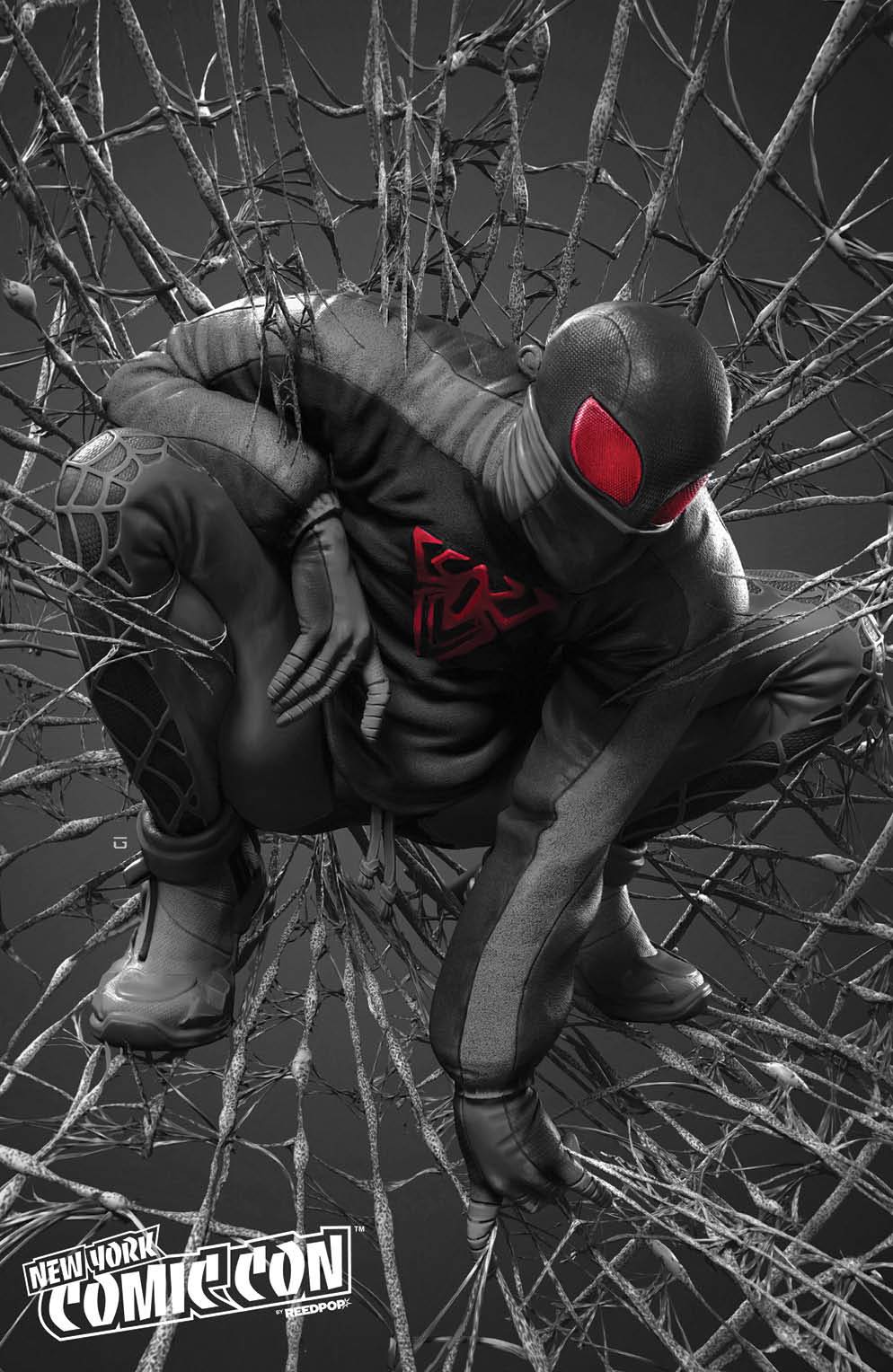 MILES MORALES SPIDER-MAN #30 RAFAEL GRASSETTI NYCC VARIANT LIMITED TO 1000 COPIES