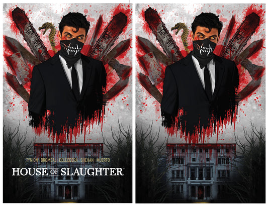 HOUSE OF SLAUGHTER #1 JAVAN JORDAN TRADE/VIRGIN VARIANT SET LIMITED TO 800 SETS