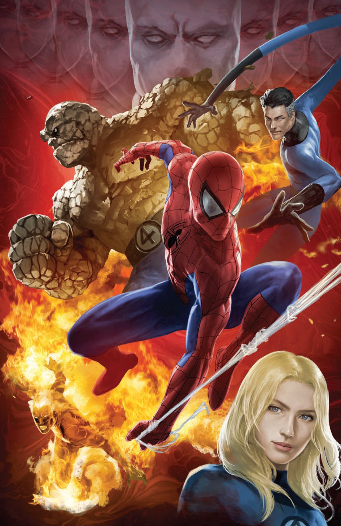 AMAZING SPIDER-MAN #1 FACSIMILE SKAN SRISUWAN NYCC 2022 VIRGIN VARIANT LIMITED TO 1000 COPIES - RAW & CGC