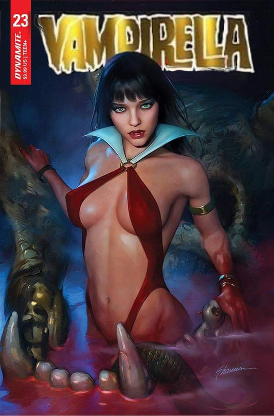 VAMPIRELLA #23 SHANNON MAER GOLD FOIL RHODE ISLAND COMIC CON VARIANT LIMITED TO 500 COPIES