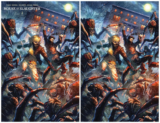 HOUSE OF SLAUGHTER #1 ALAN QUAH TRADE/VIRGIN VARIANT SET LIMITED TO 1000 SETS