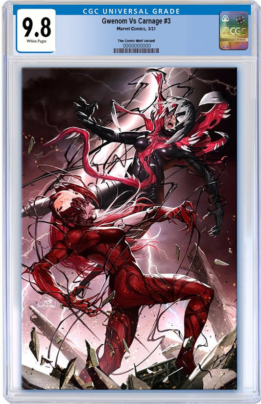 KING IN BLACK GWENOM VS CARNAGE #3 INHYUK LEE 'ASM 361 HOMAGE' VARIANT