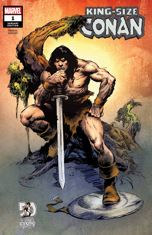 KING-SIZE CONAN #1 1:100 BUSCEMA HIDDEN GEM VARIANT