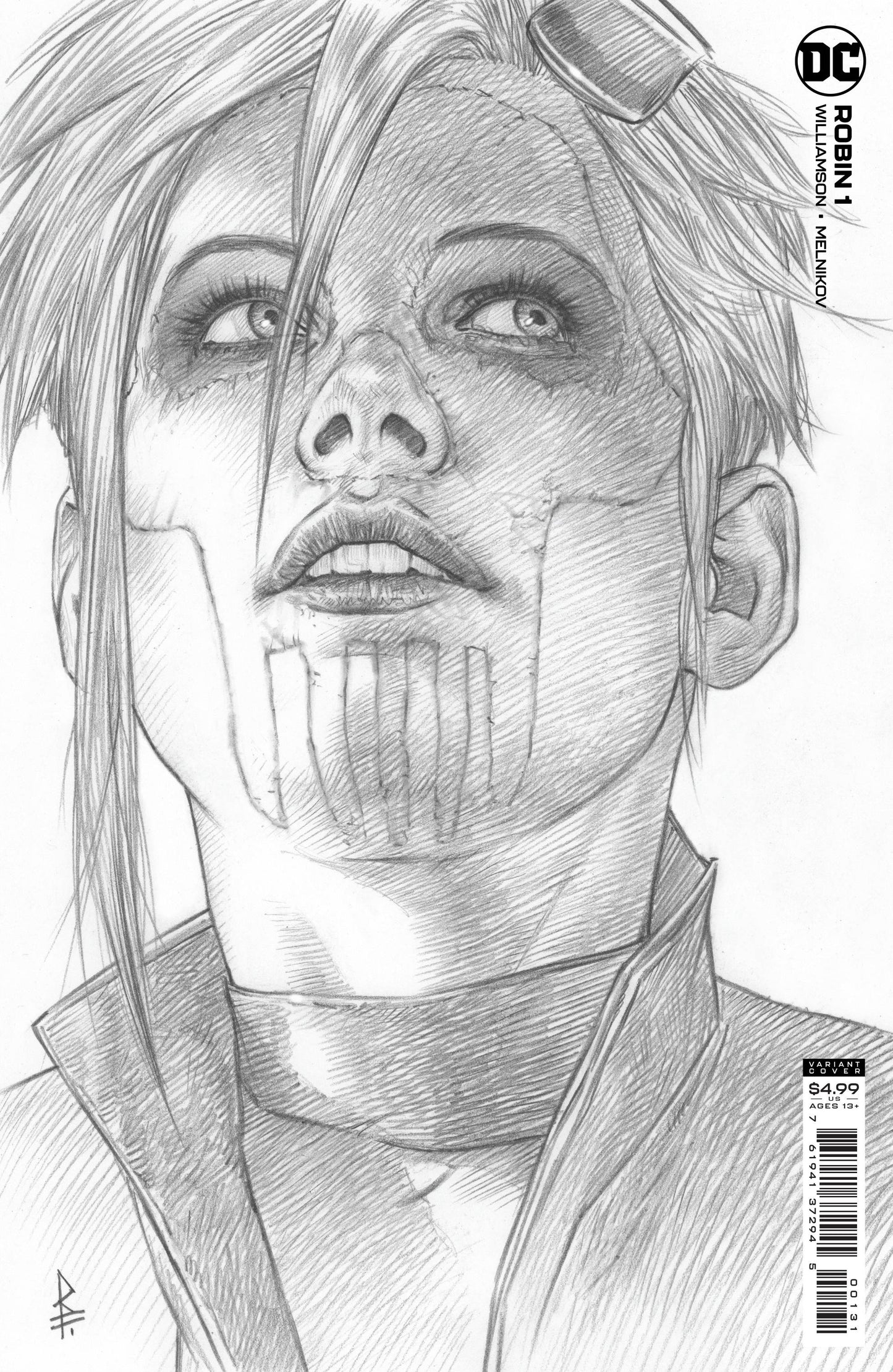 ROBIN #1 1:25 RICARDO FEDERICI VARIANT - 1ST APPEARANCE OF FLATLINE