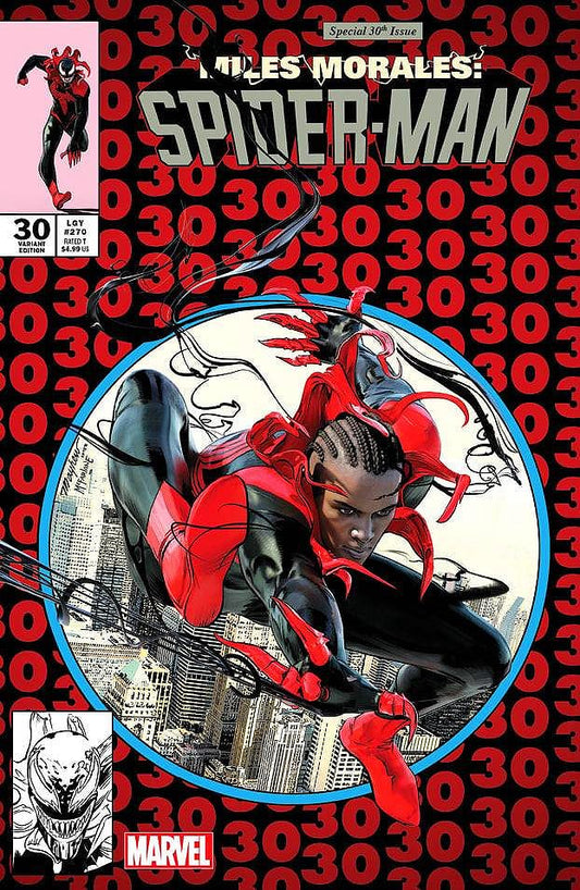 MILES MORALES SPIDER-MAN #30 MIKE MAYHEW TRADE DRESS VARIANT LIMITED TO 3000