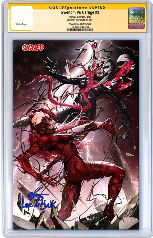 KING IN BLACK GWENOM VS CARNAGE #3 INHYUK LEE 'ASM 361 HOMAGE' VARIANT