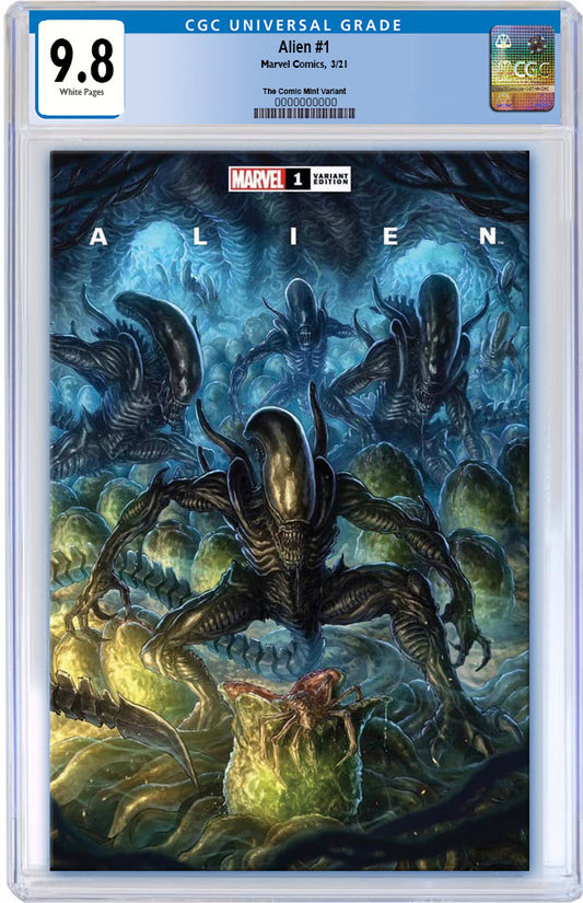 ALIEN #1 ALAN QUAH TRADE DRESS VARIANT LIMITED TO 3000 CGC 9.8 PREORDER
