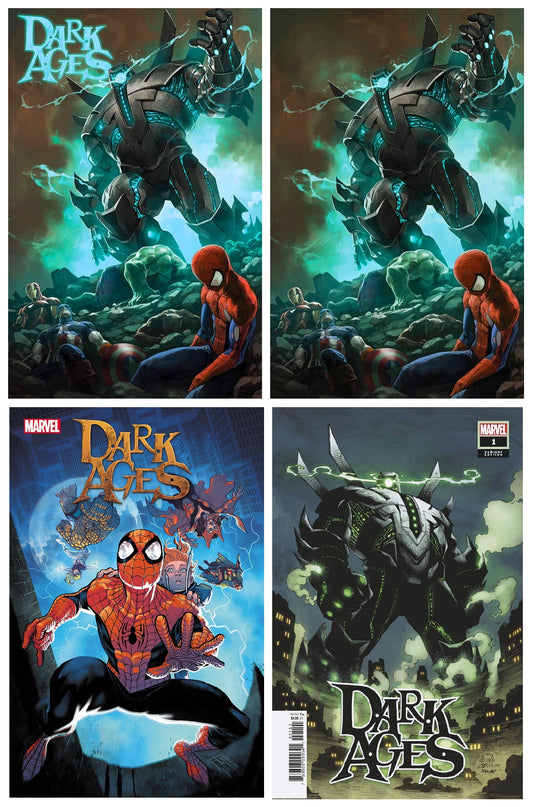 DARK AGES #1 SKAN SRISUWAN TRADE/VIRGIN VARIANT SETS LIMITED TO 600 SETS WITH NUMBERED COA PLUS 1:25 & 1:50