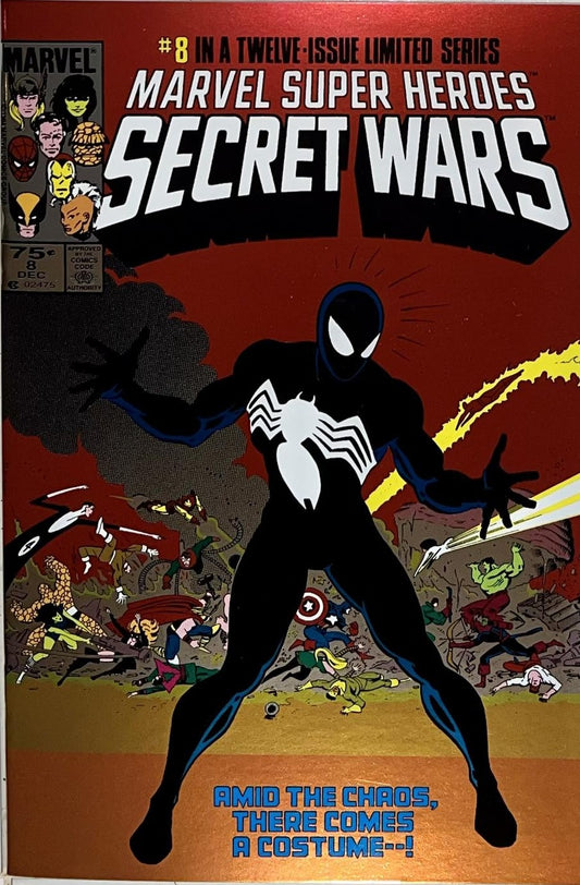 SECRET WARS #8 MEXICAN MEGACON FOIL VARIANT LIMITED TO 1000 COPIES - RAW & CGC OPTIONS