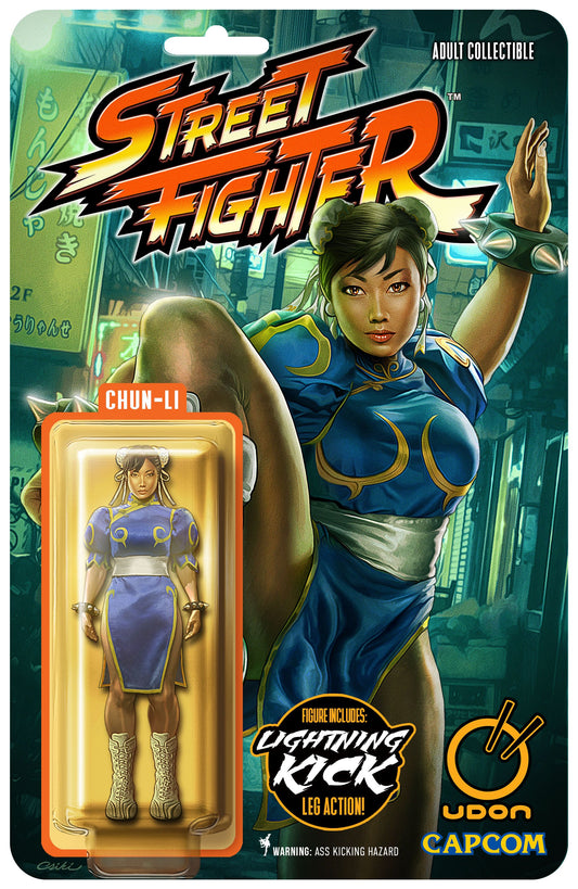 STREET FIGHTER MASTERS: CHUN-LI #1 ROB CSIKI CHUN-LI ACTION FIGURE VARIANT LIMITED TO 300 COPIES