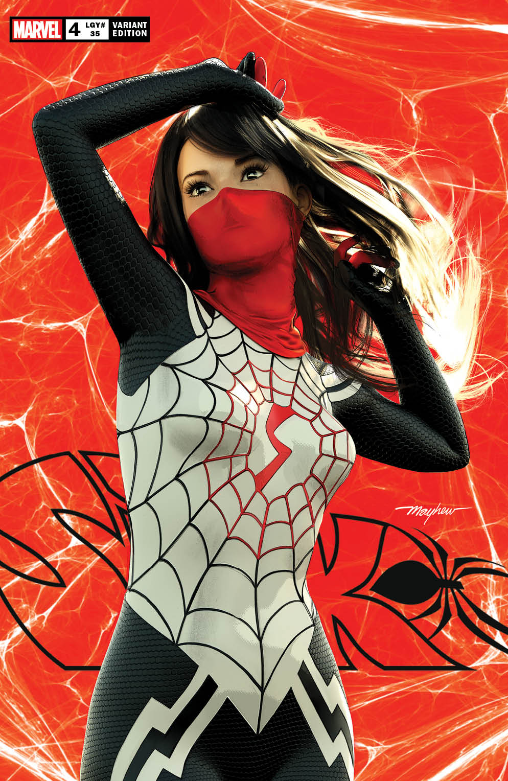 SILK #4 MIKE MAYHEW TRADE DRESS VARIANT LIMITED TO 3000