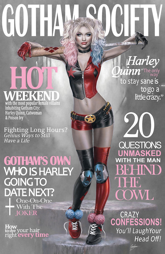 SUICIDE SQUAD #6 NATALI SANDERS MAGAZINE HOMAGE VARIANT