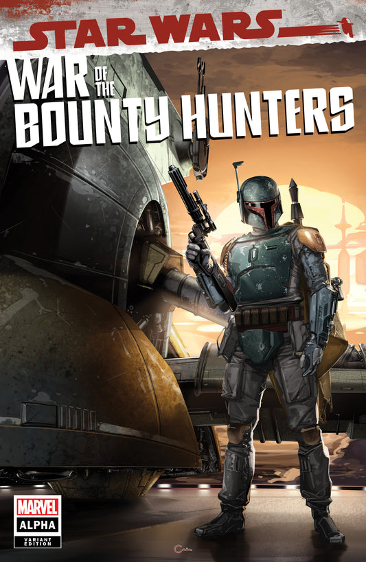 STAR WARS WAR BOUNTY HUNTERS ALPHA #1 CLAYTON CRAIN CLOUD CITY TRADE DRESS VARIANT