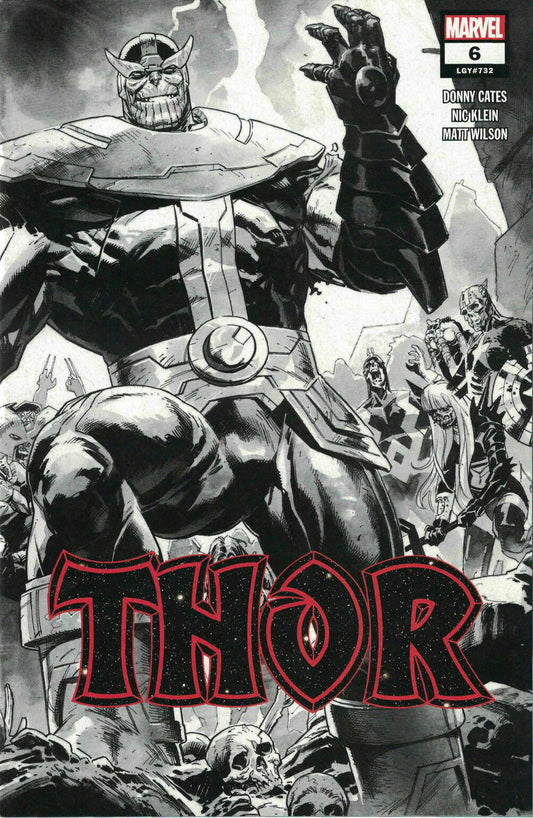 THOR #6 KLEIN 2ND PRINT 1:50 SKETCH VARIANT