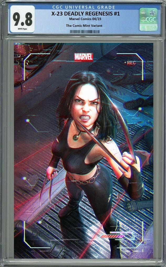X-23 DEADLY REGENESIS #1 TIAGO DA SILVA MEGACON VIRGIN VARIANT LIMITED TO 1000 COPIES - RAW & CGC OPTIONS