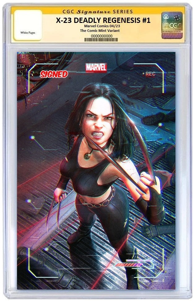 X-23 DEADLY REGENESIS #1 TIAGO DA SILVA MEGACON VIRGIN VARIANT LIMITED TO 1000 COPIES - RAW & CGC OPTIONS