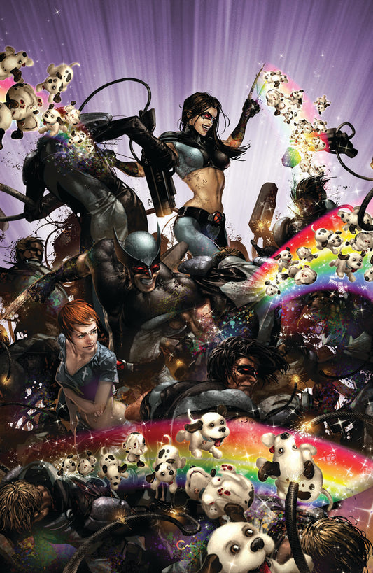 X-MEN #1 CLAYTON CRAIN PUPPIES & RAINBOWS ROAD TOUR VARIANT