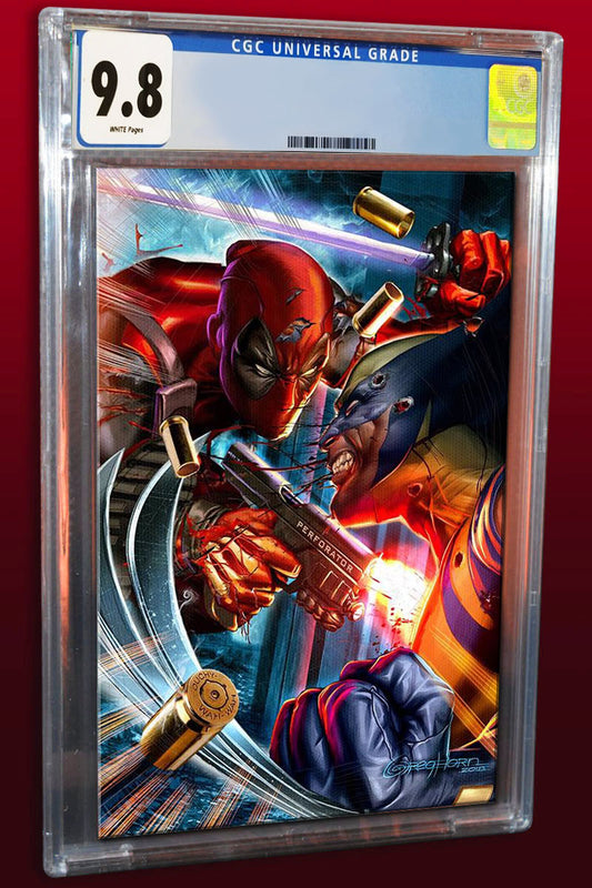 DEADPOOL #1 GREG HORN VIRGIN VARIANT LIMITED TO 1000 CGC 9.8 PREORDER