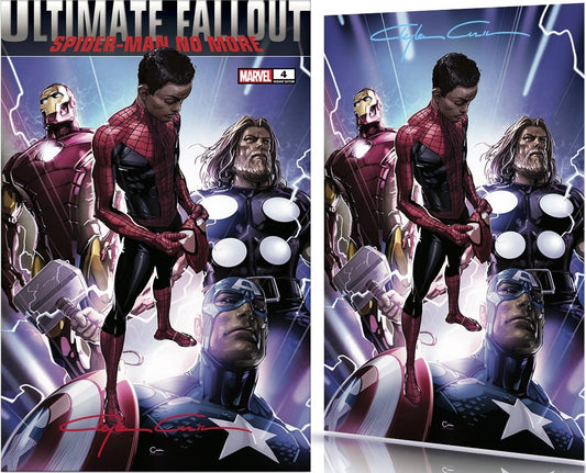 ULTIMATE COMICS FALLOUT #4 FACSIMILE CLAYTON CRAIN TRADE/VIRGIN VARIANT SET CLASSIC SIGNED WITH COA
