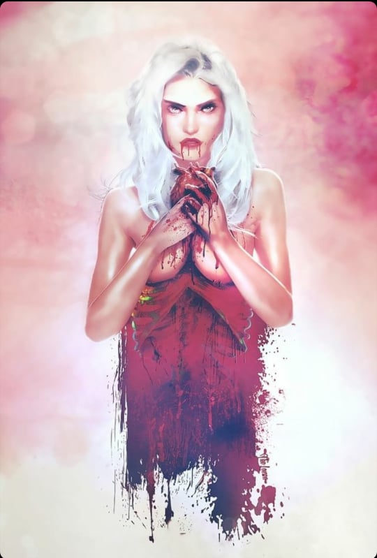 RISE OF DRACULA #1 HAL LAREN VARIANT LIMITED TO 250 COPIES