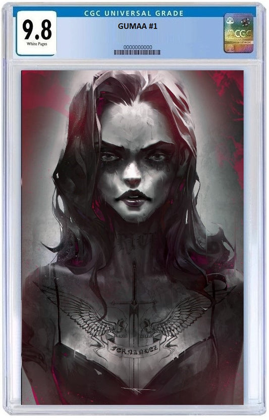 GUMAA : THE BEGINNING OF HER #1 IVAN TAO BLIND FAITH FOR LORD VIRGIN VARIANT LIMITED TO 350 CGC 9.8 PREORDER