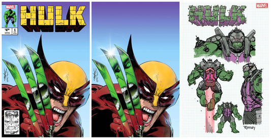 HULK #1 MIKE MAYHEW HOMAGE TRADE/VIRGIN VARIANT SET & 1:10 VARIANT
