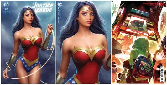 JUSTICE LEAGUE #75 WILL JACK TRADE/MINIMAL TRADE VARIANT LIMITED TO 1500 SETS & 1:25 VARIANT