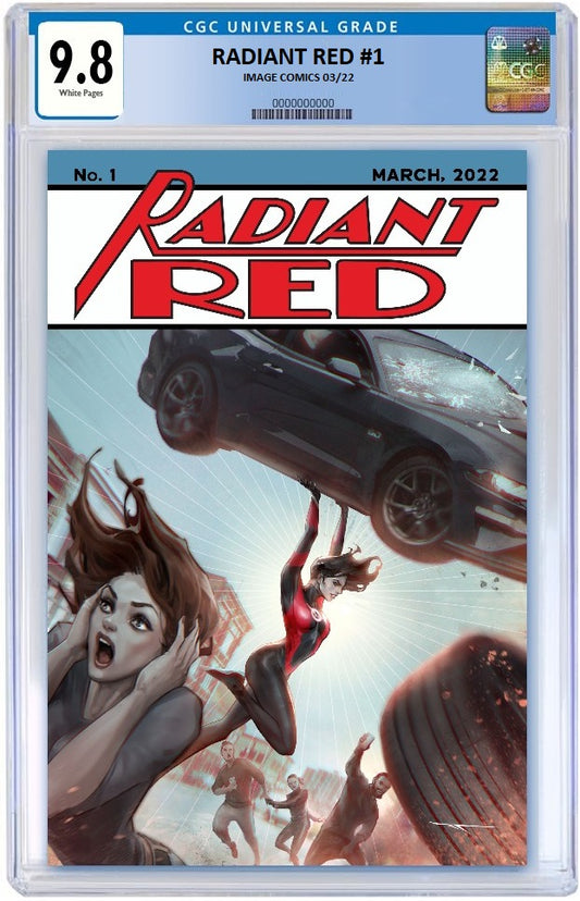 RADIANT RED #1 IVAN TAO ACTION COMICS 1 HOMAGE VARIANT LIMITED TO 500 COPIES CGC 9.8 PREORDER