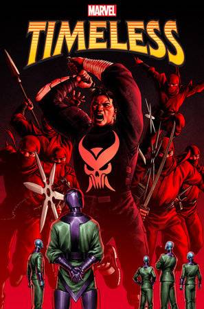 **5 PACK** 09/02/2022 TIMELESS #1 2ND PRINT (1ST NEW PUNISHER LOGO COVER)