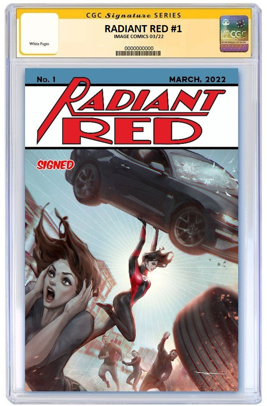 RADIANT RED #1 IVAN TAO ACTION COMICS 1 HOMAGE VARIANT LIMITED TO 500 COPIES CGC SS PREORDER