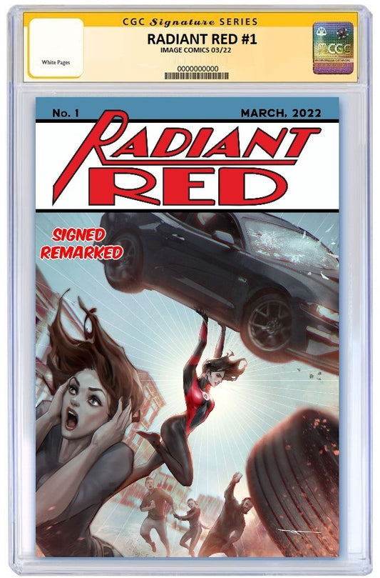 RADIANT RED #1 IVAN TAO ACTION COMICS 1 HOMAGE VARIANT LIMITED TO 500 COPIES CGC REMARK PREORDER