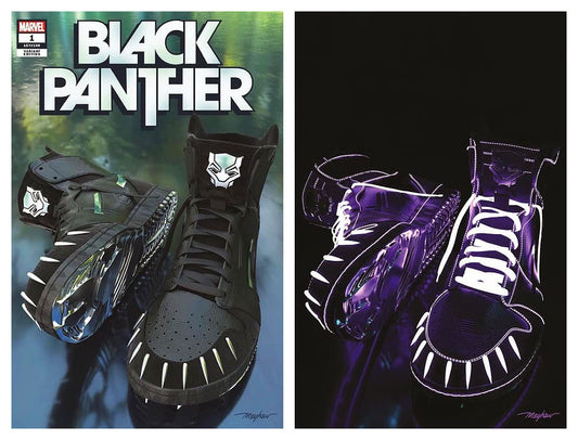 BLACK PANTHER #1 MIKE MAYHEW TRADE/VIRGIN VARIANT SET